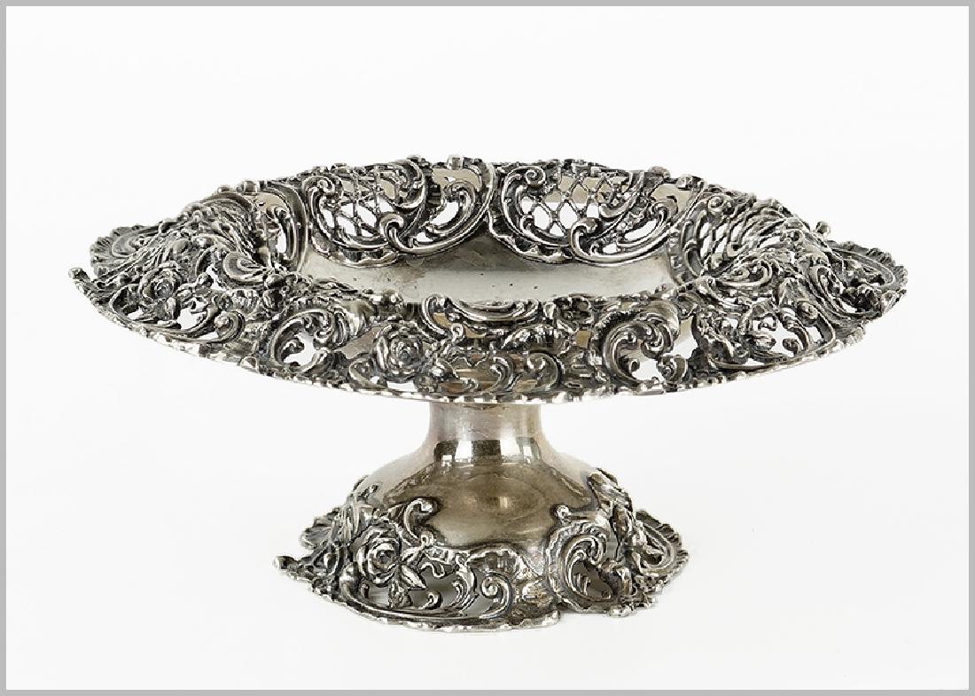 An American Sterling Silver Compote. (1 of 2)