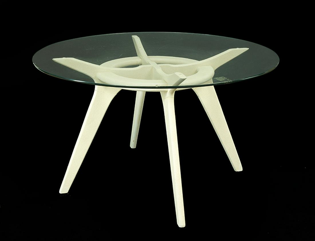 An Adrian Pearsall Compass Dining Table.: An Adrian Pearsall Compass Dining Table. 28.5" x 48"