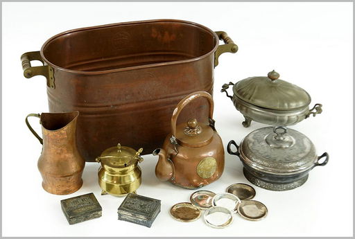 A Copper Wash Tub