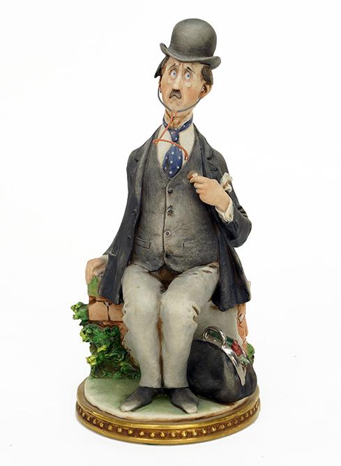 A Giuseppe Cappe for Capodimonte Porcelain Figure of a (1 of 1)
