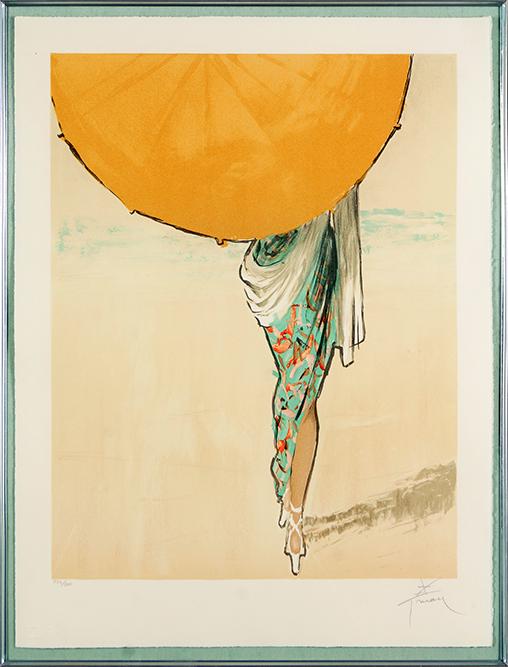 Rene Gruau (Italian, 1909-2004) Le Parasol. (1 of 1)