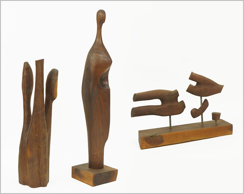 Marcus Arvin (Canadian, 20th Century) Three Sculptures. (1 of 1)