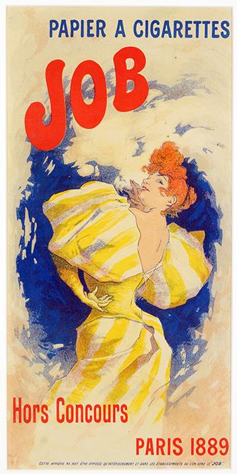 Jules Cheret (French, 1836-1932) Papier a Cigarettes (1 of 4)