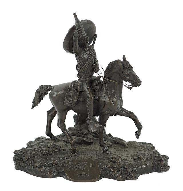 Don Polland (American, 20th Century) Vaquero on (1 of 1)