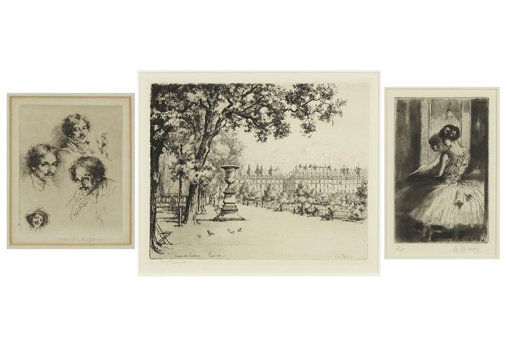 Eugene Bejot (French, 1867-1931) Le Jardin de (1 of 4)