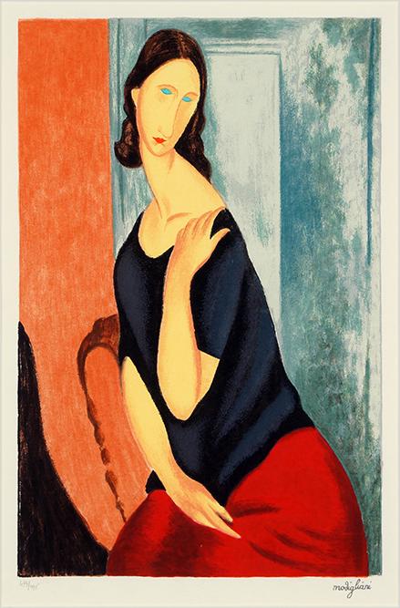 After Amadeo Modigliani (Italian, 1884-1920) Seated (1 of 1)