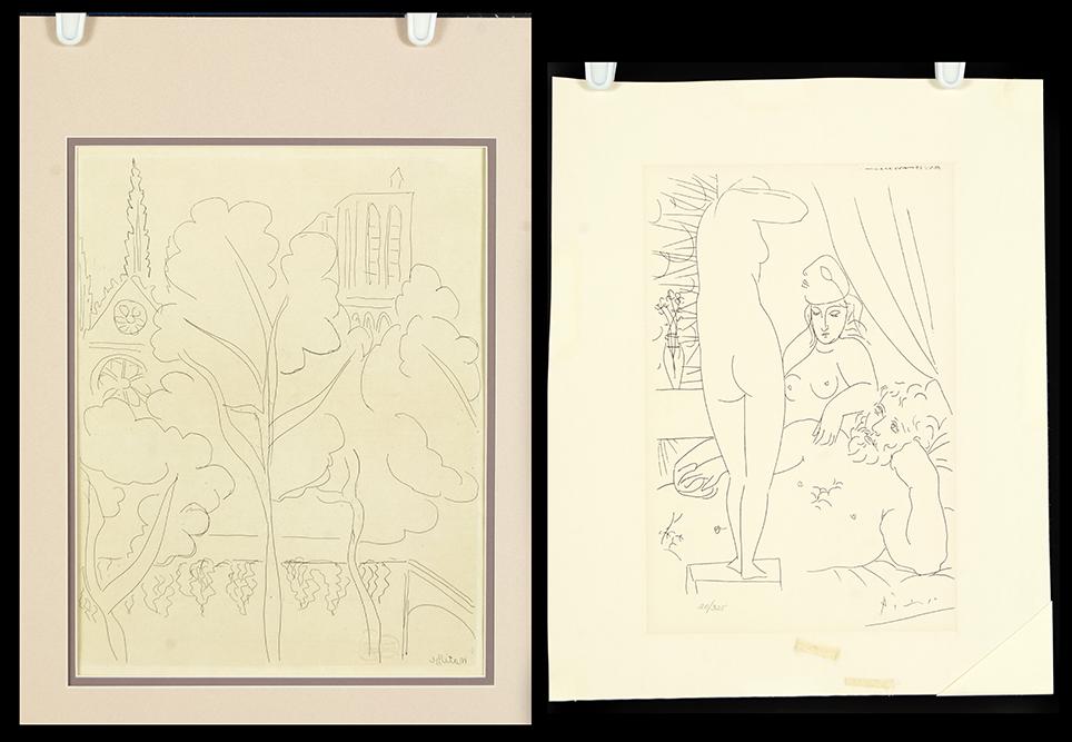 Henri Matisse (French, 1869-1954) La Cite - Notre Dame. (1 of 1)