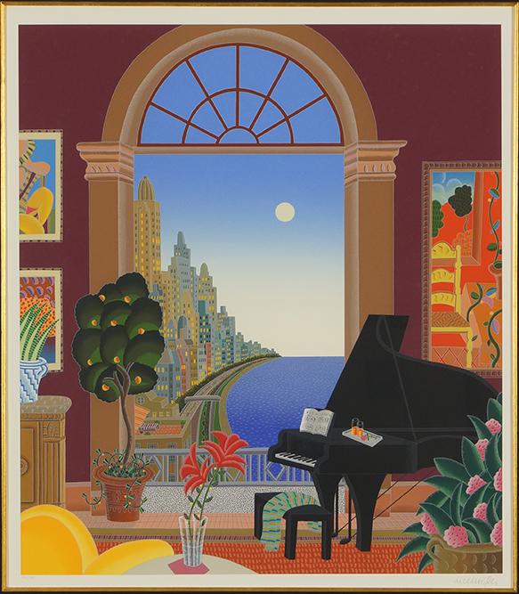 Thomas McKnight (American, B. 1941) Chicago Lake Shore. (1 of 5)