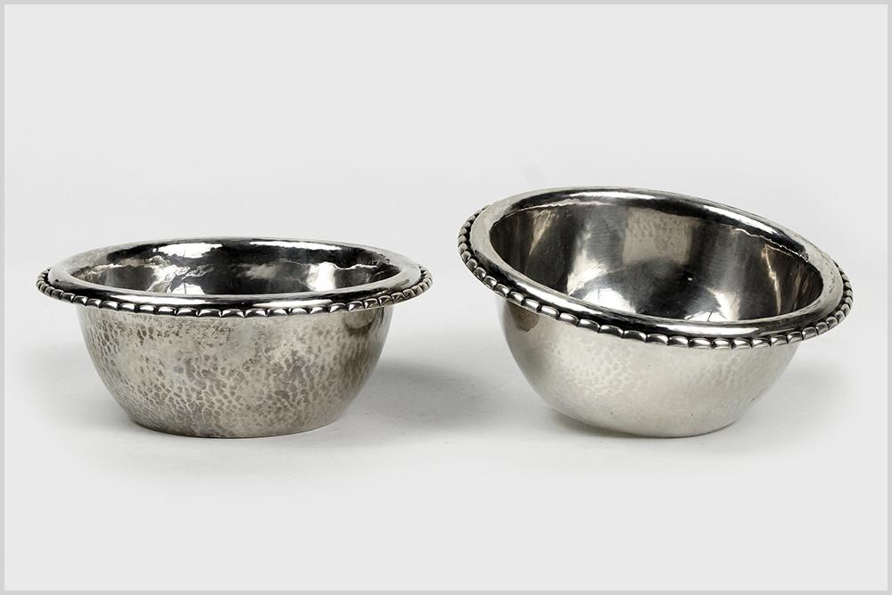 A Pair of Georg Jensen Sterling Silver Bon Bon Dishes. (1 of 2)