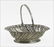 A George III English Silver Basket.