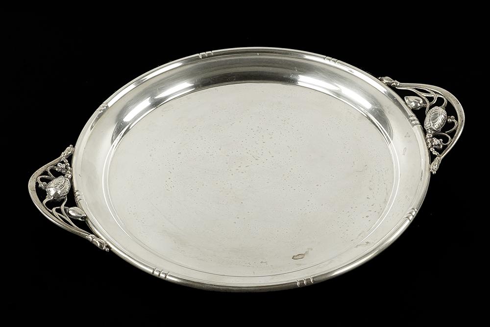 A Woodside Sterling Silver Tray. (1 of 2)