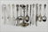 A Collection of Sterling Silver Utensils.