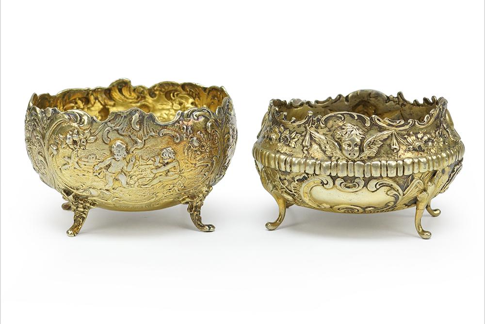 Two Hanau Footed Silver Bowls. (1 of 1)