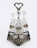 A Late Victorian Silverplate Triple Decanter Stand.