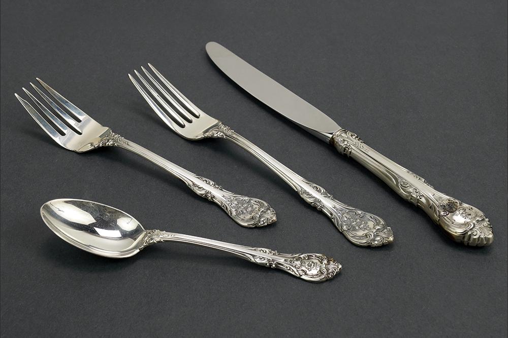 A Gorham Sterling Silver Flatware Service. (1 of 2)