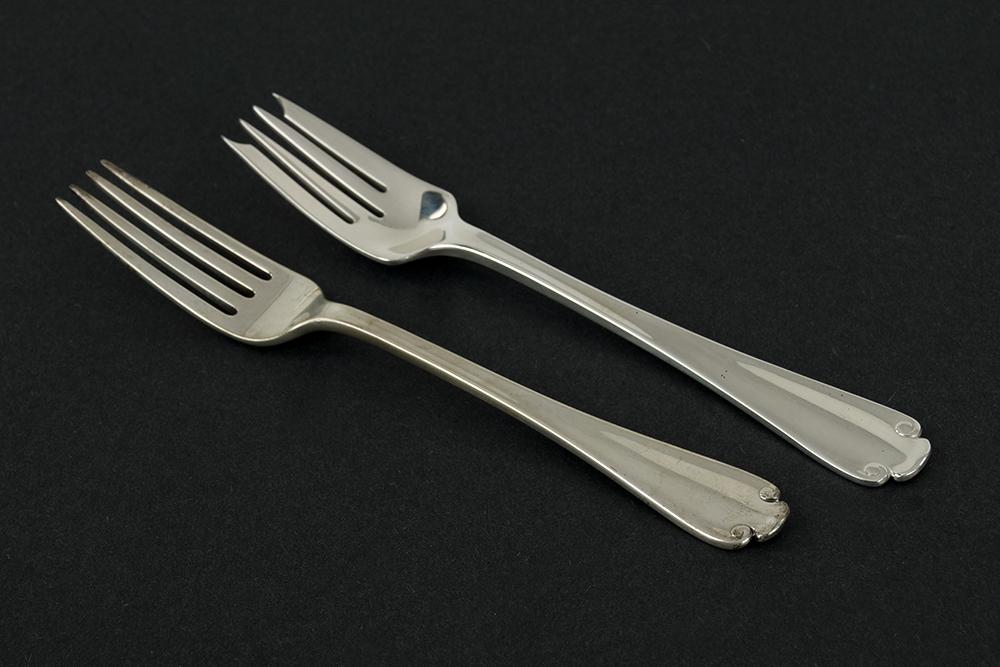 A Set Of Eight Tiffany & Company Sterling Silver Forks. (1 of 1)