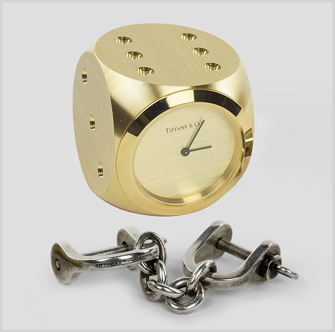 A Tiffany & Company Sterling Silver Stirrup Key Ring. (1 of 1)