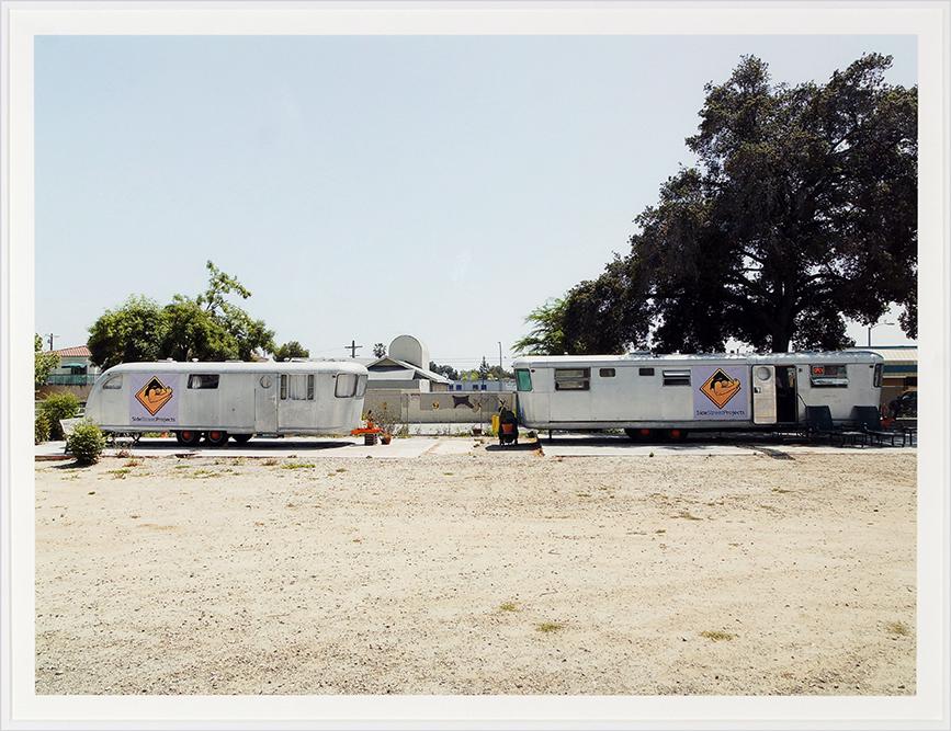 Catherine Opie (American, B. 1961) Side Street Projects: Catherine Opie (American, B. 1961) Side Street Projects Mobile Headquarters. Archival pigment print, 2008, from the edition of 50. Provenance: Side Street Projects, Los Angeles 13.5" x 18" Frame: 18.5