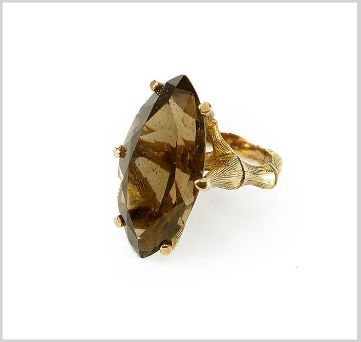 A Smoky Quartz Ring. (1 of 1)
