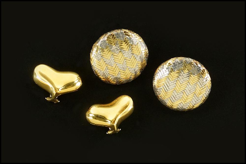 Two Pairs of Angela Cummings Earclips. (1 of 1)