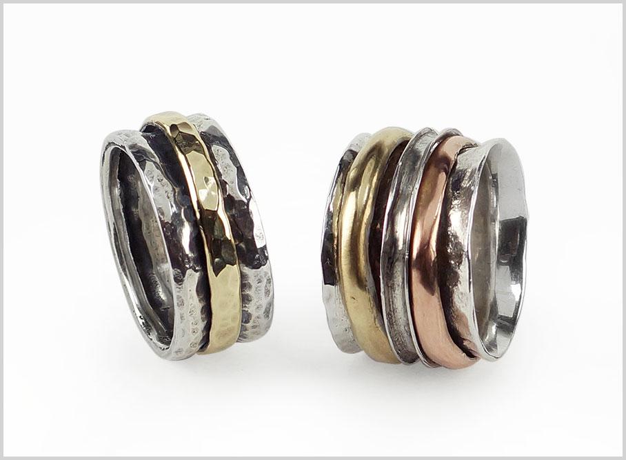 Two David Tishbi Rings. (1 of 1)