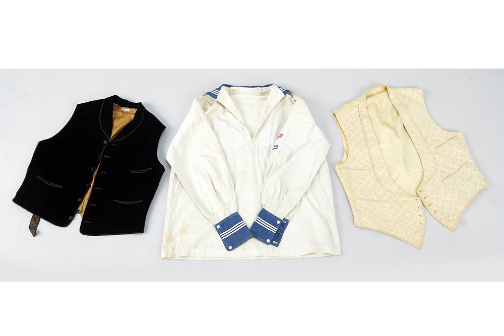 Victorian Men's Silk and Velvet Vests. (1 of 1)