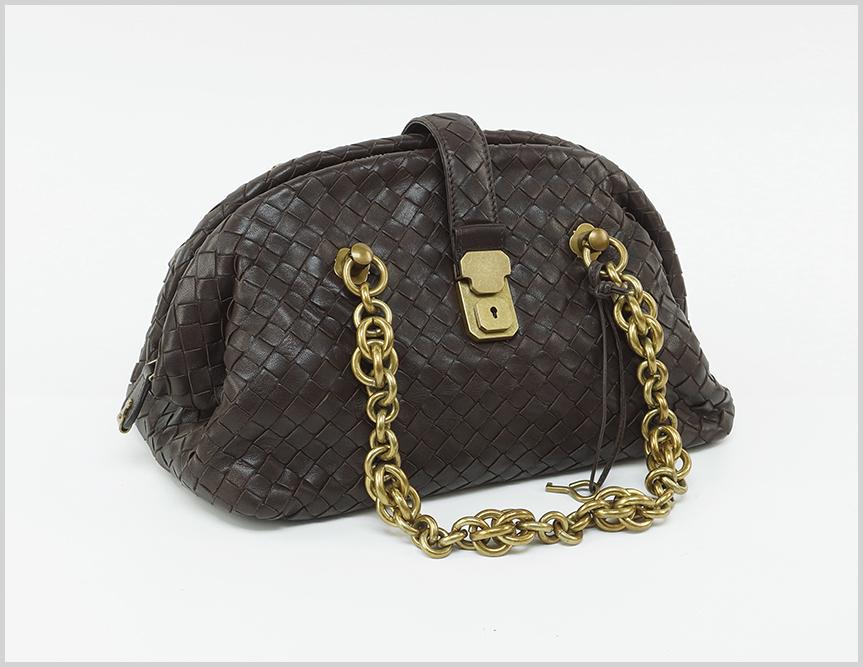A Bottega Veneta Intrecciato Handbag. (1 of 1)