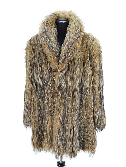 A Tanuki Fur Jacket. (1 of 1)