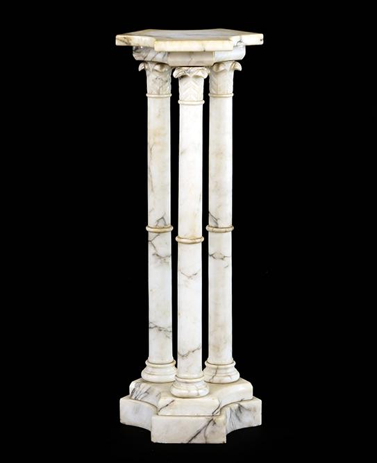 An Italian Marble Pedestal. (1 of 1)