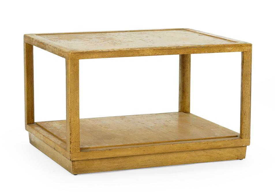 An Edward Wormley for Dunbar Low Table.: An Edward Wormley for Dunbar Low Table. 16" x 26" x 21"