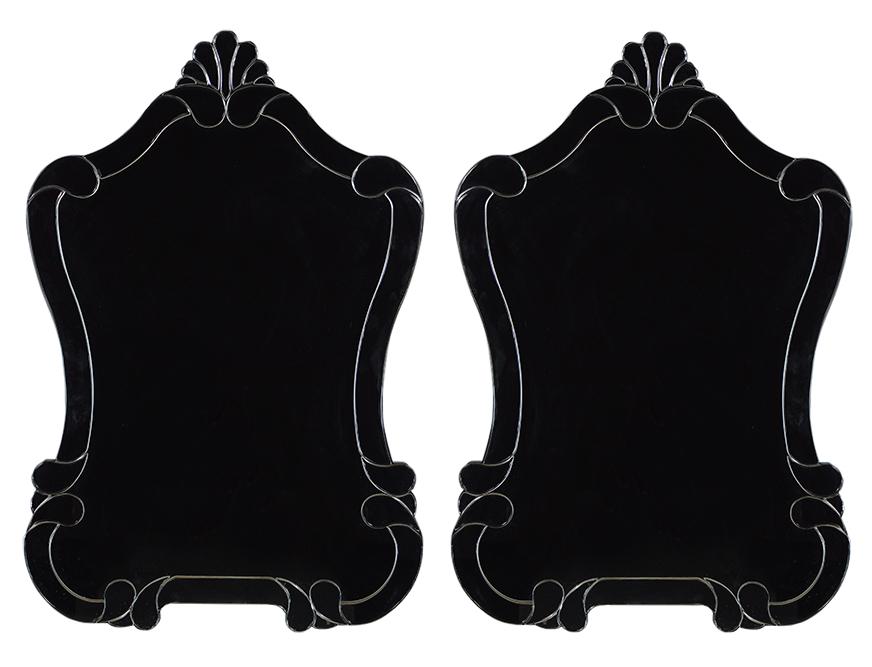 A Pair of Contemporary Mirrors. (1 of 5)