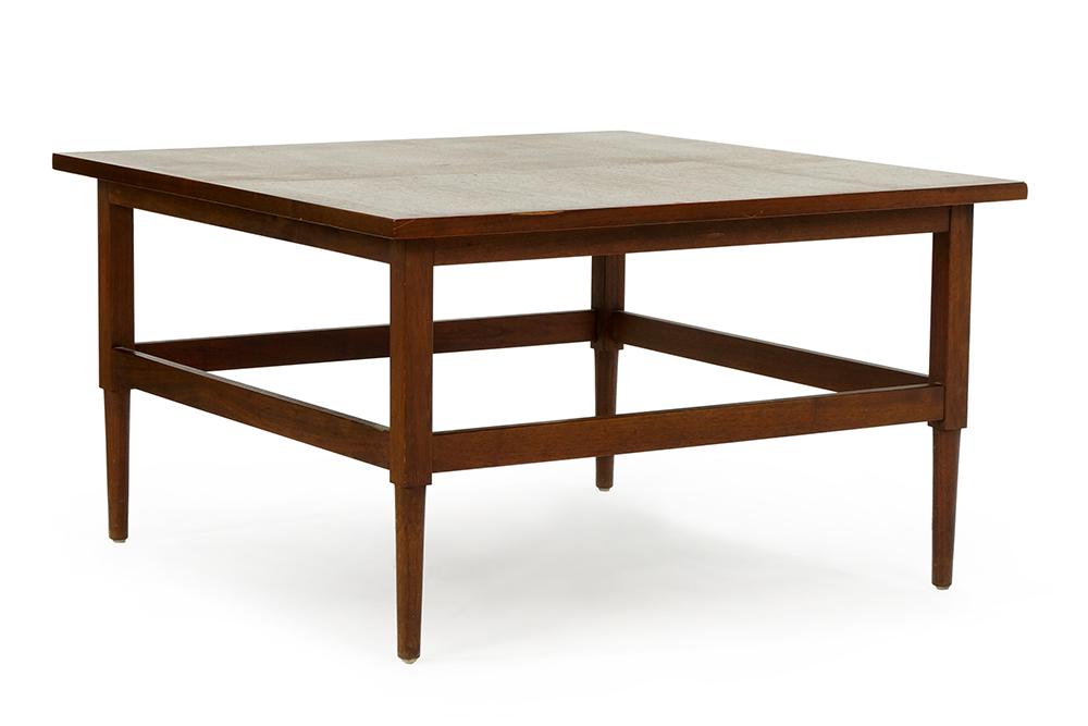 A Richardson Nemschoff Walnut Cocktail Table. (1 of 1)