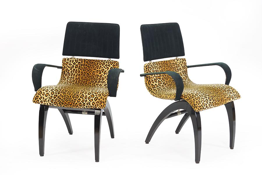 A Set of Four Chairs. (1 of 2)