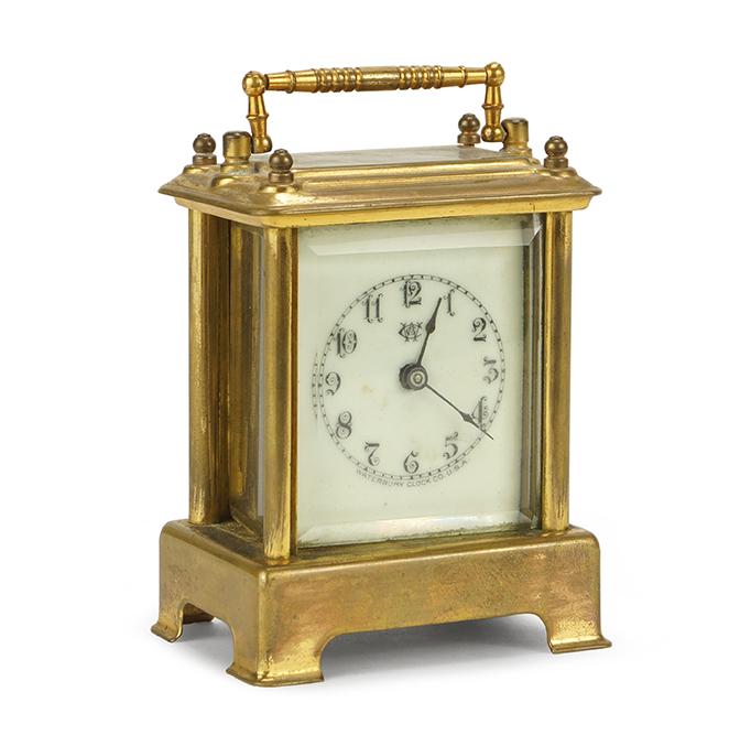 Waterbury Brass Carriage Clock. (1 of 1)