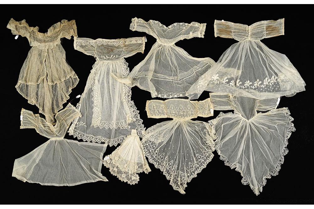 Group of Victorian Lace Jabots or Collars. (1 of 1)