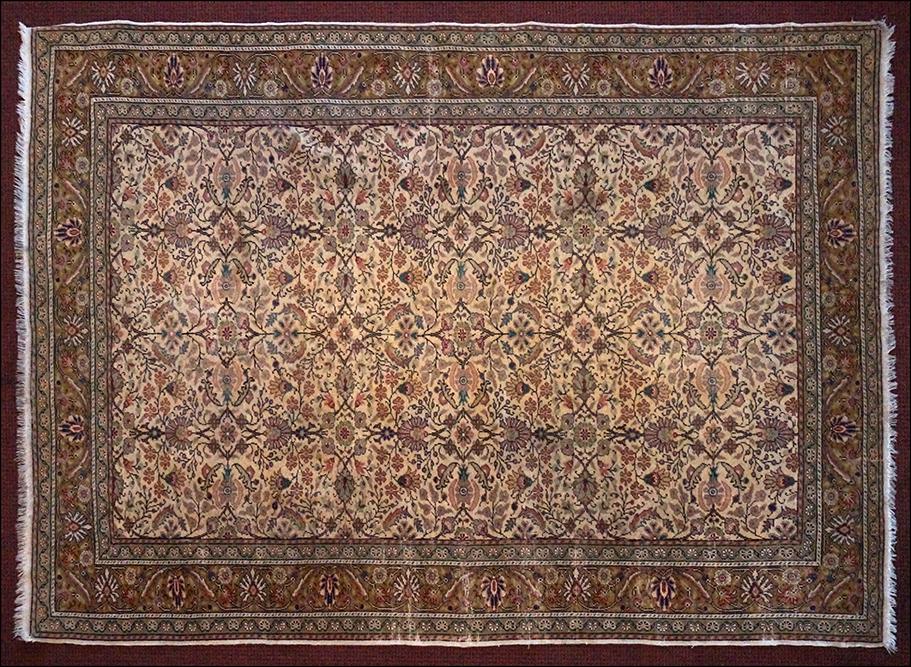 An Indo-Kashan Style Carpet. (1 of 1)
