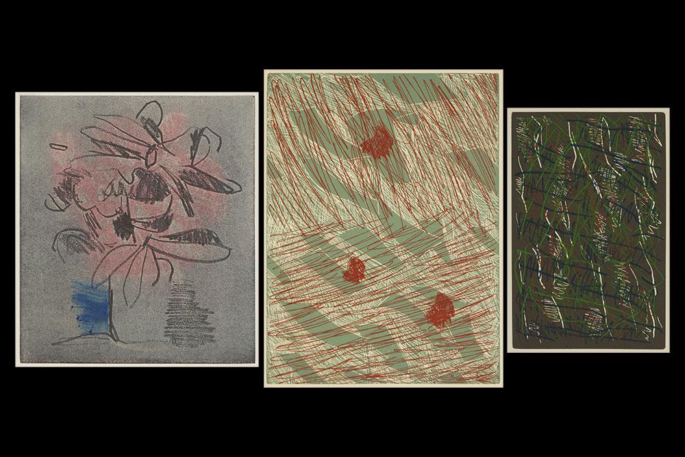 Lucio Pozzi (Italian-American, B. 1935) Three Works. (1 of 1)