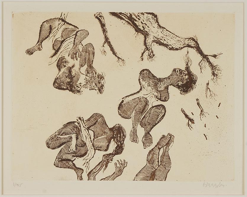 William Gropper (American, 1897-1977) Uprooted. (1 of 1)