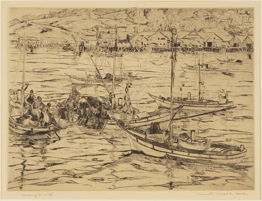 Jeanette Maxfield Lewis (American, 1894-1982) Washing (1 of 1)