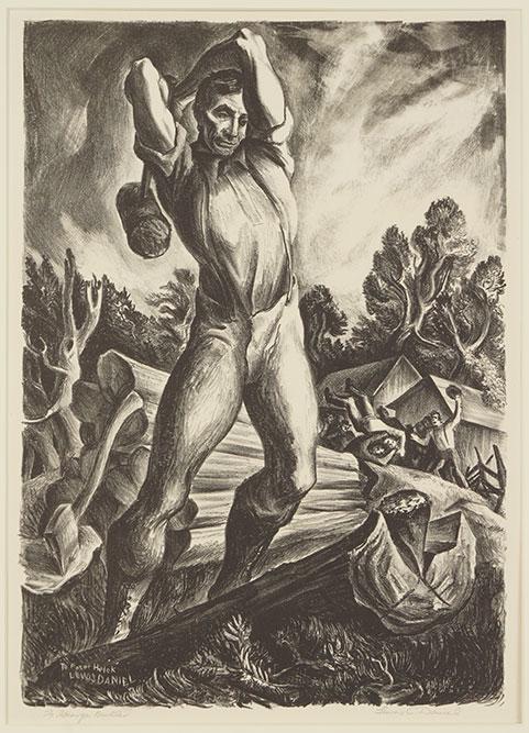 Lewis C. Daniel (American, 1901-1952) Lincoln and the (1 of 1)