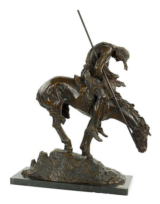 After James Earle Fraser (American, 1876-1953) The End (1 of 3)