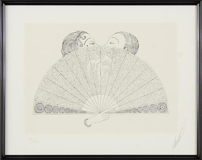 Erte (Romain de Tirtoff) (Russian, 1892-1990) Love's (1 of 1)