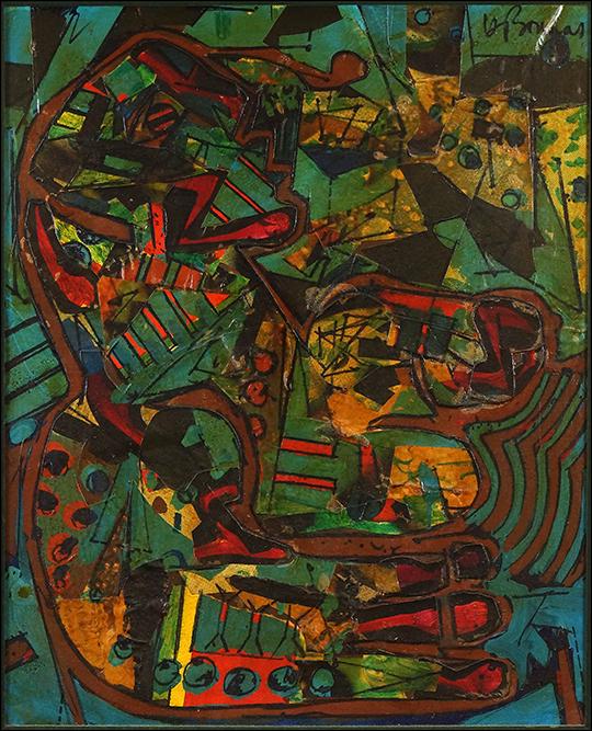 Harry Bouras (American, 1931-1990) At Pond's Edge. (1 of 1)