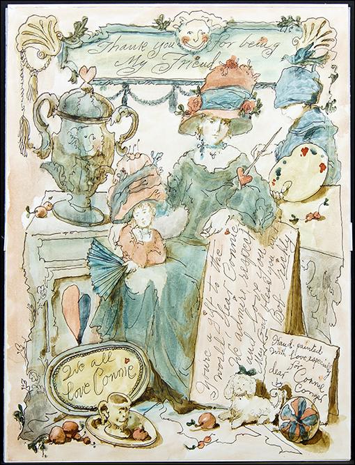 Conger Metcalf (American, 1914-1998) Thank You For (1 of 1)