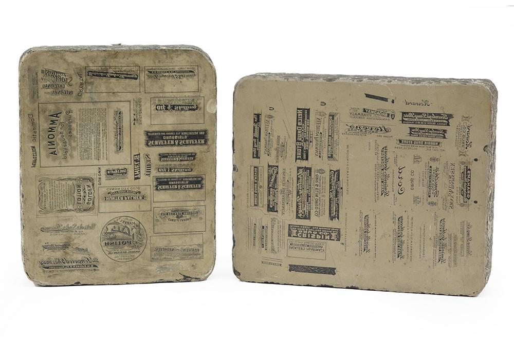 Two Lithography Stones. (1 of 1)