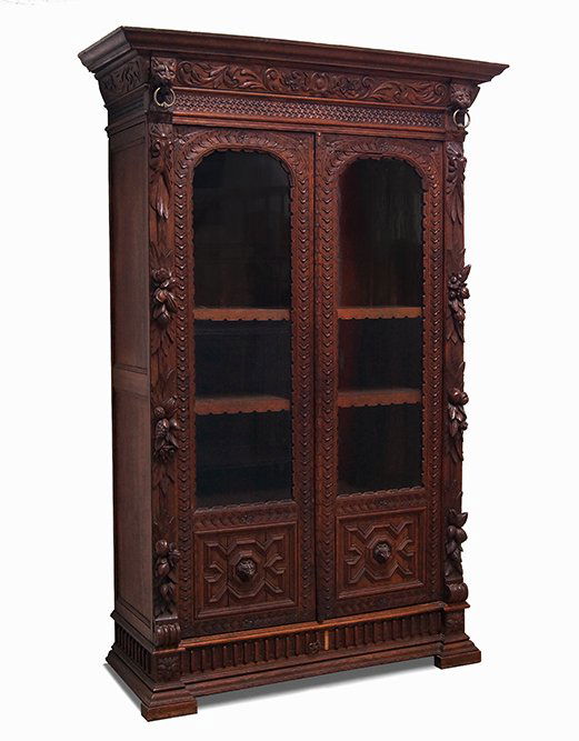 A Black Forest Style Armoire. (1 of 1)