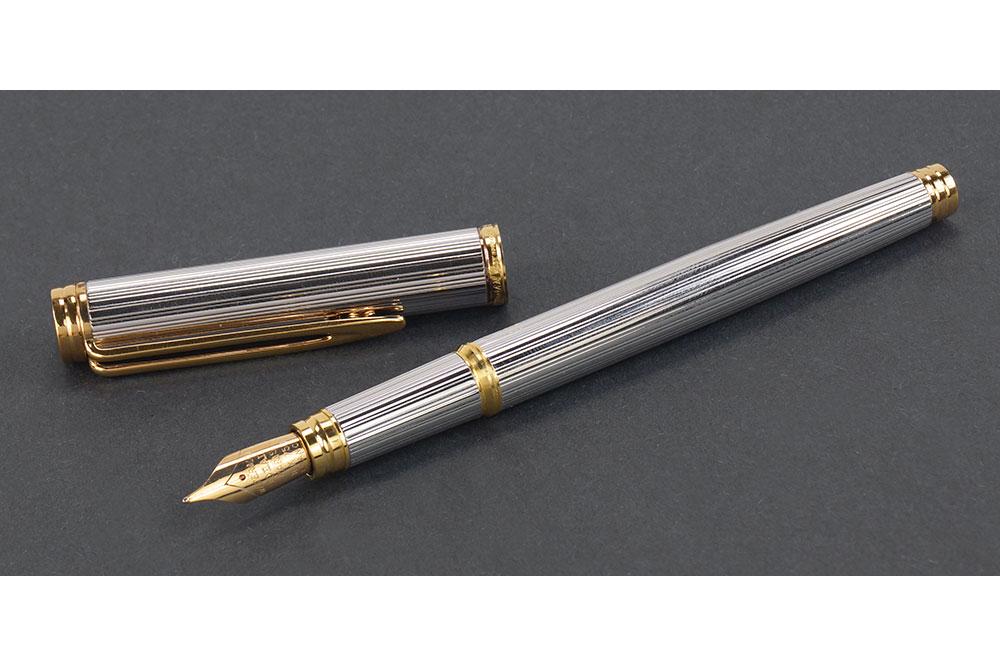 Waterman Gentleman Sterling Silver Fountain Pen. (1 of 2)