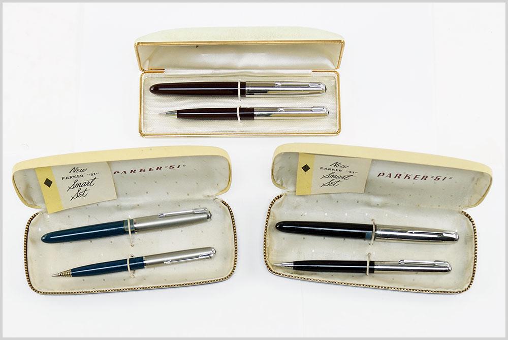 Parker 51 Pen and Pencil Sets. (1 of 1)