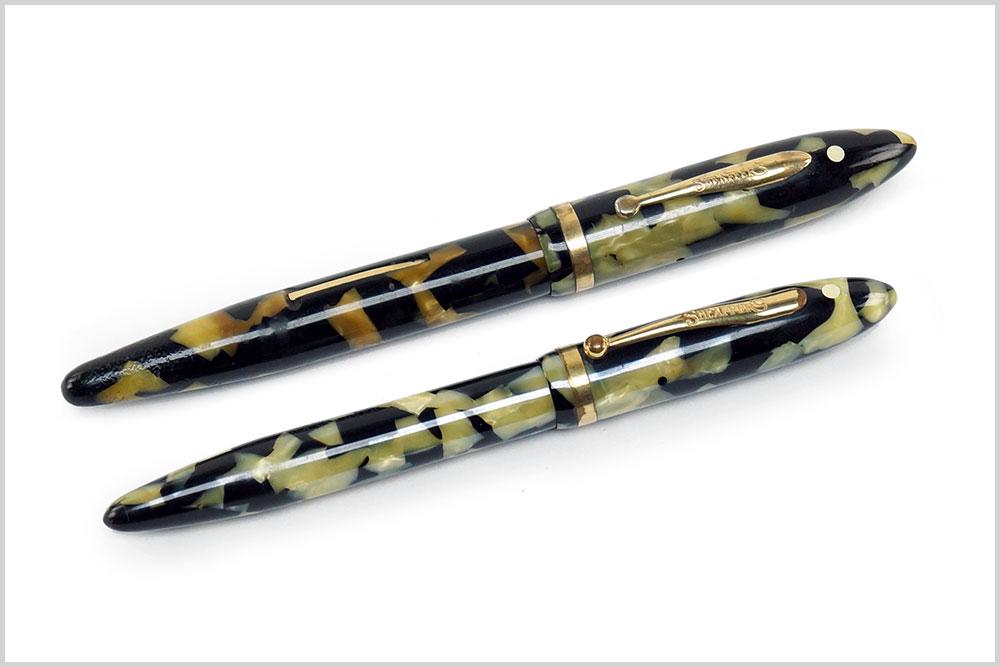 Sheaffer Pearl and Black Fountain Pens. (1 of 1)
