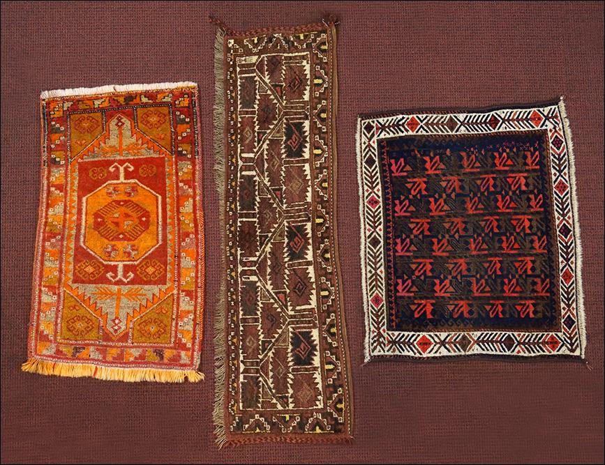 Three Wool Rugs. (1 of 1)